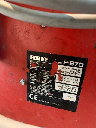 Cargador Baterías Ferve F970RF
