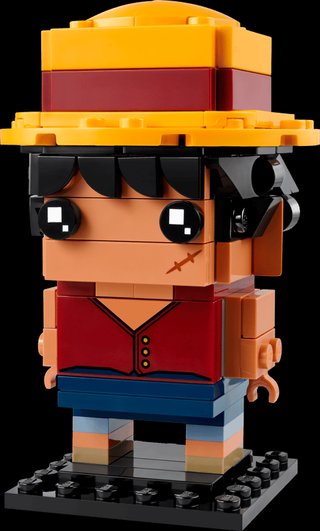Lego BrickHeadz 40799 Monkey D. Luffy, nuovo