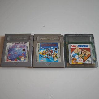 Juegos Game Boy: Tetris, Super Mario Land, Astérix