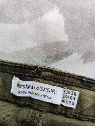 Pantalones Push Up Camuflaje