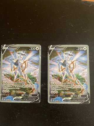Arceus V Pokémon TCG (2 Cartas)