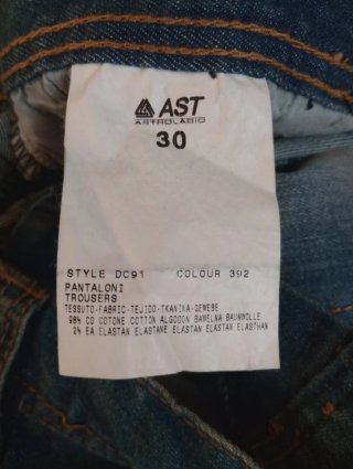 Jeans donna blu