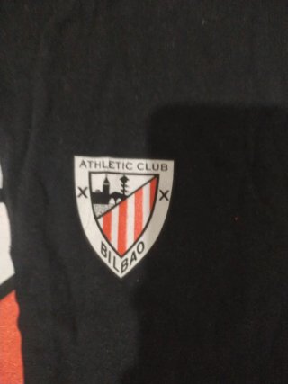 Camiseta Athletic Club Negra y Roja
