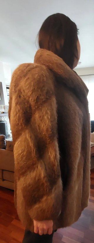 Chaquetón de pelo .