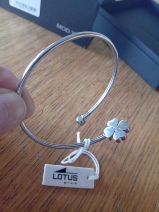 Pulsera Lotus Style trébol