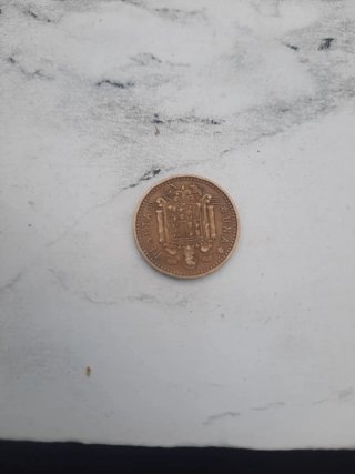 Moneda 1 Peseta Franco 1966