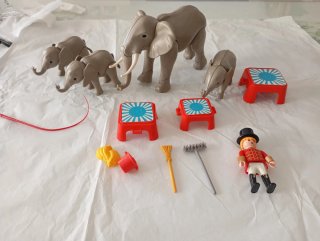 Playmobil Circo Elefantes y Domador