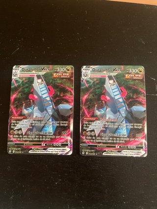 2x Duraludon VMAX Pokémon TCG Carta