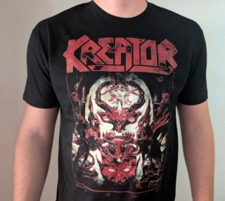 CAMISETA NEGRA - KREATOR - TALLA XL y más...