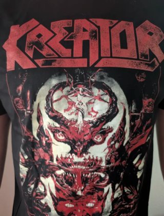 CAMISETA NEGRA - KREATOR - TALLA XL y más...