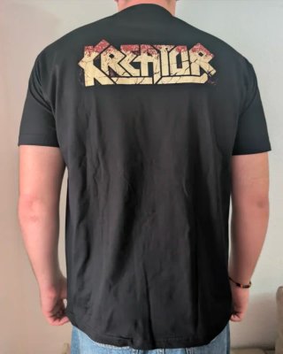 CAMISETA NEGRA - KREATOR - TALLA XL y más...