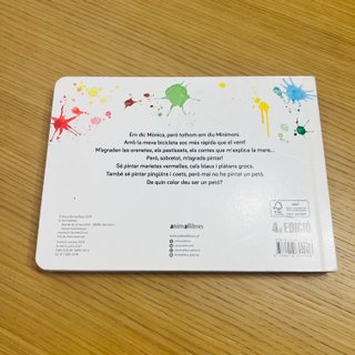 Libro "De quin color és un petó?"