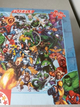 Puzzle Marvel Heroes 1000 Piezas Educa