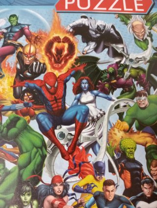 Puzzle Marvel Heroes 1000 Piezas Educa