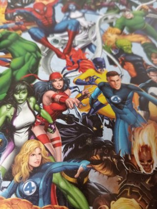 Puzzle Marvel Heroes 1000 Piezas Educa