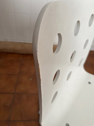 Silla de estudio con ruedas