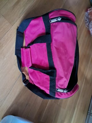 Bolsa de deporte rosa