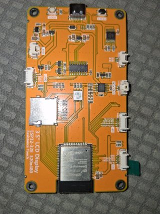 Pantalla Táctil Resistiva Naranja