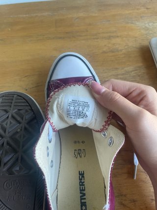 Converse granates originales talla 38