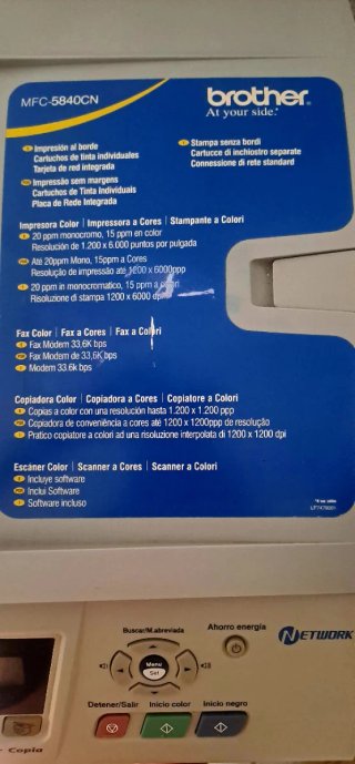 Impresora Multifunción Brother MFC-5840CN