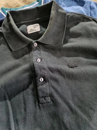 Lote 3 polos hombre: Lacoste, Pedro del Hierro.
