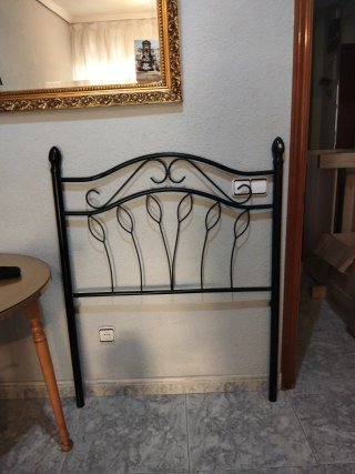 Cabecero forja 90cm nuevo