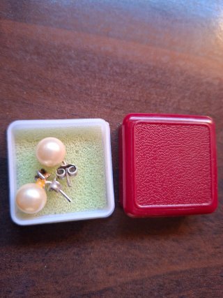 Pendientes Perlas Naturales y Plata