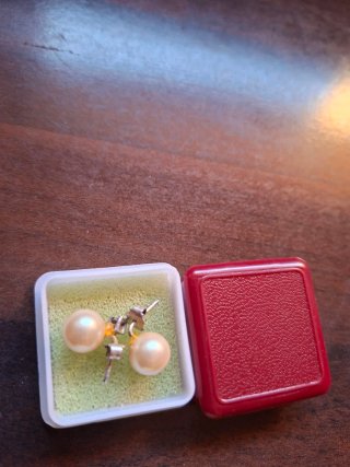 Pendientes Perlas Naturales y Plata