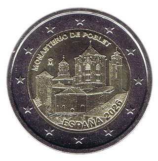 Moneda/Coin2€ España/Spain'26 Monasterio de Poblet