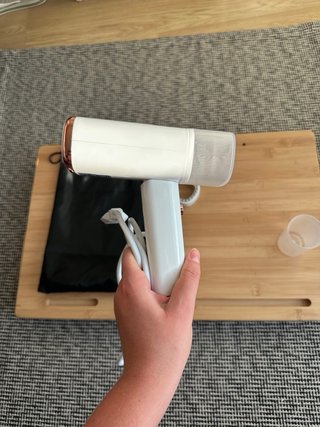 Vaporizador de roupa com saco e escova