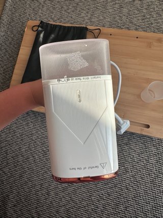 Vaporizador de roupa com saco e escova