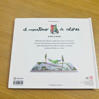 Libro "El monstruo de colores" (edición pop-up)