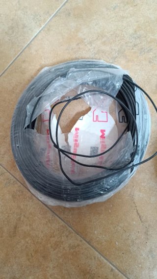 Lote electricidad, cable electrico