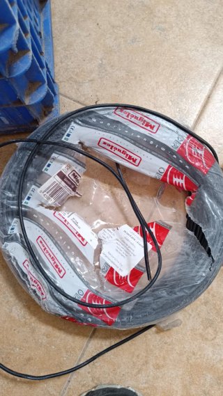 Lote electricidad, cable electrico