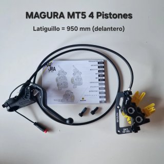 Magura MT5 4 Pistones. Delantero