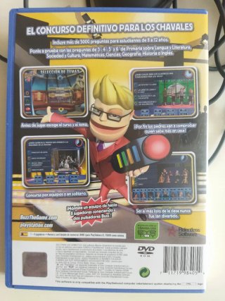 Buzz! Escuela de Talentos PS2 + Mandos