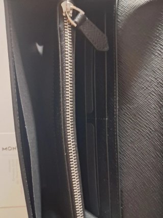 Cartera Montblanc Negra Piel
