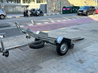 Remolque moto/quad basculante