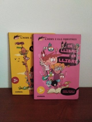 Lote de 8 libros/novela gráfica para niños