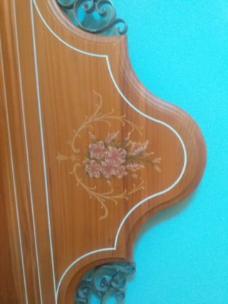 Mueble de pino con cajones . Cabecero de 90cm