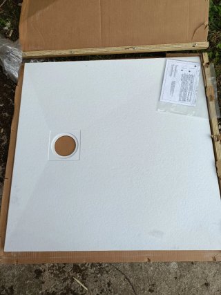 Plato de ducha 80x80 cm