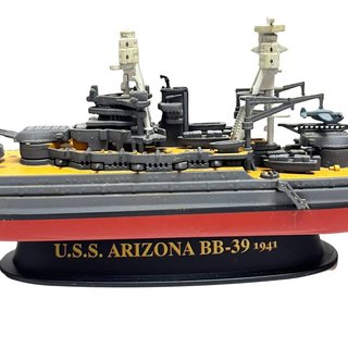 Barco metal USS Arizona BB-29 Acorazado 2ªGM 1:700