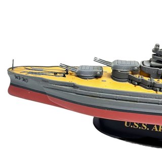 Barco metal USS Arizona BB-29 Acorazado 2ªGM 1:700