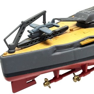 Barco metal USS Arizona BB-29 Acorazado 2ªGM 1:700