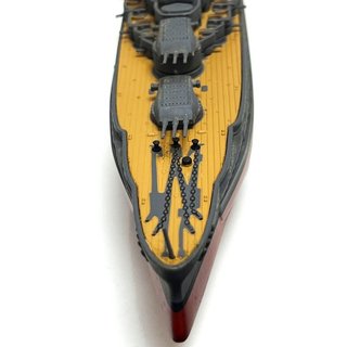 Barco metal USS Arizona BB-29 Acorazado 2ªGM 1:700