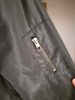 Chaqueta impermeable negra ONLY
