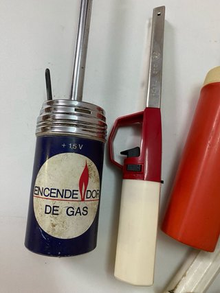 Lote encendedores cocina vintage
