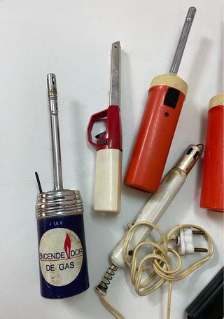 Lote encendedores cocina vintage