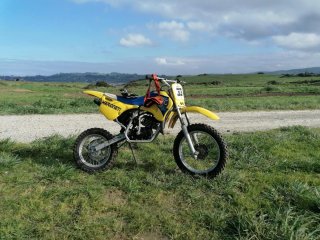 Moto infantil Macbor 50cc equipacion incluida