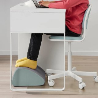 Reposapiés Ikea Gris